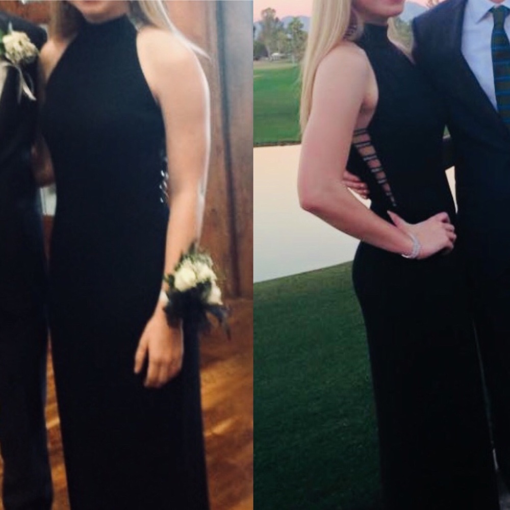 St. John Evening by Marie Gray Long Black Dress